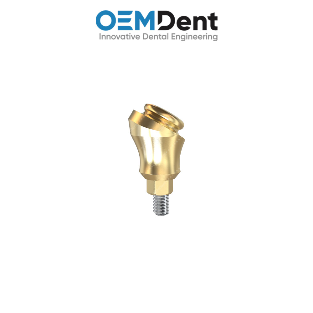 Angulated 30° Loc Attachment – Paltop® Int Hex 2.42mm Compatible