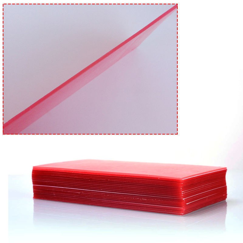 10 Box Dental 1.3mm Base Plate Red Utility Wax Red Modeling Supplies Equipment