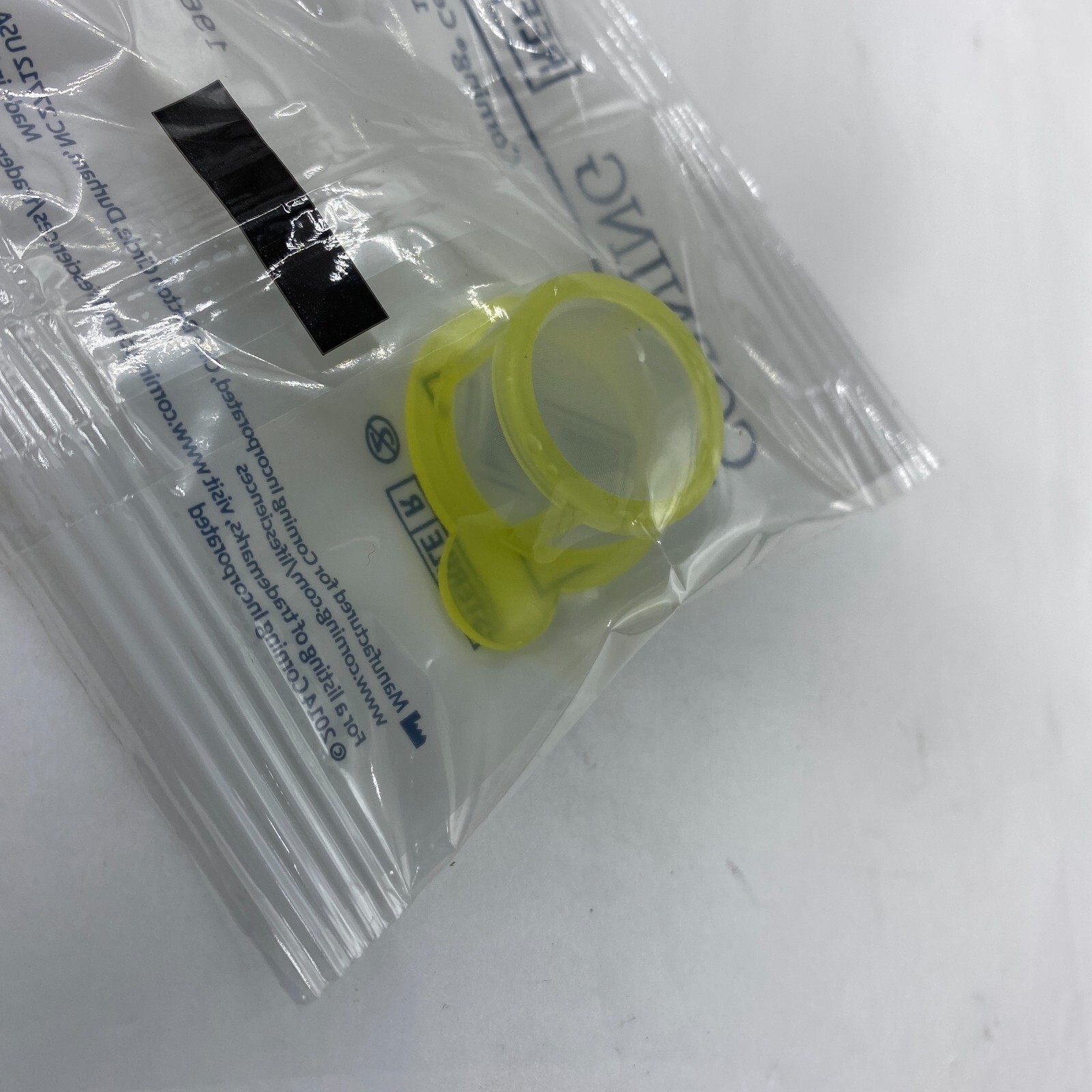 BOX OF 50 CORNING 431752 100µm Cell Strainer, Yellow, Sterile, Nylon 1/Bag New🎯