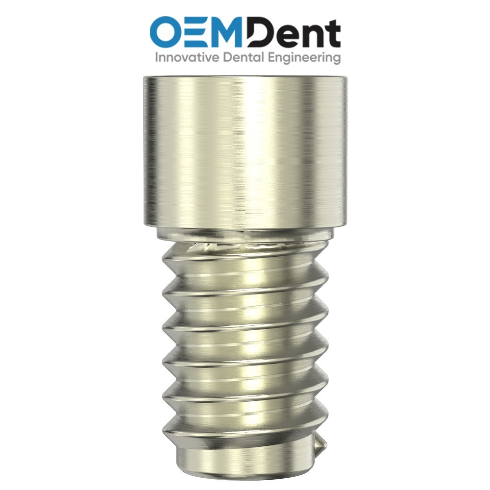 Dental Titanium Base Ø4.8mm MIS® Multi Unit Seven Compatible Library Restorative