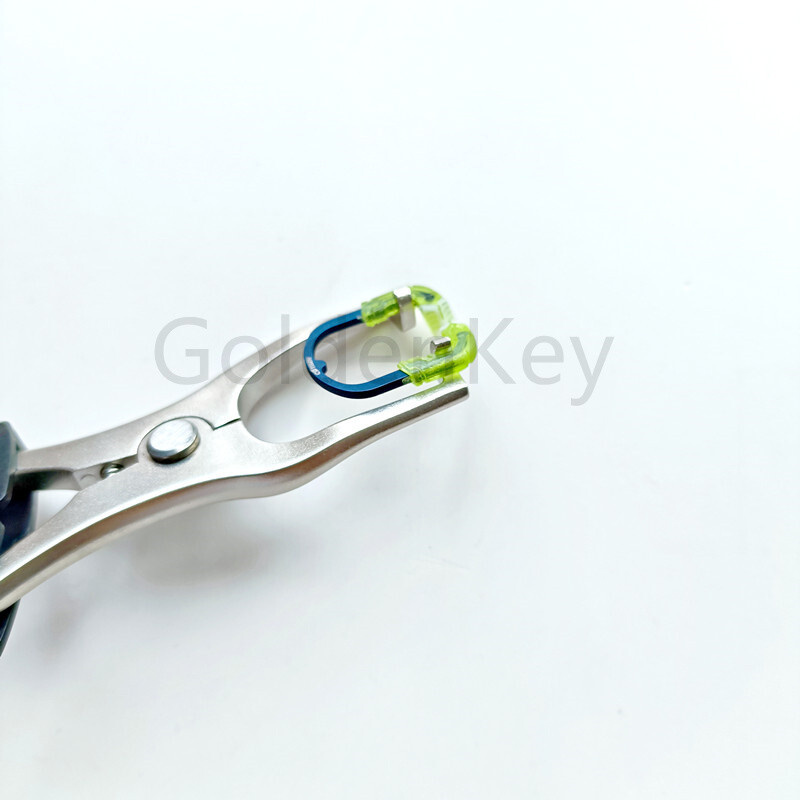 1Pc Dental Ring placement forceps Matrix Ring Seperating Titanium Clamps Plier