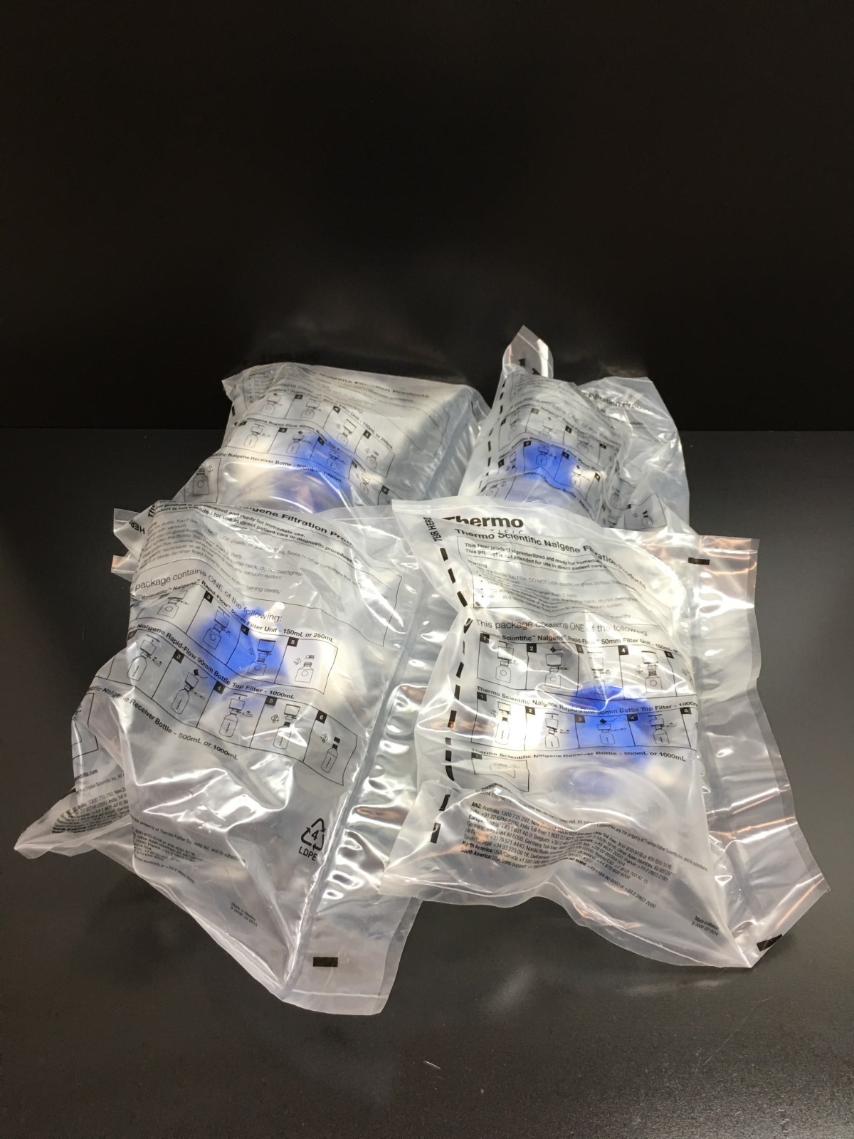 Thermo Scientific Nalgene REF 565-0020 150mL Rapid Flow 0.2um 50mm Lot 4 Units