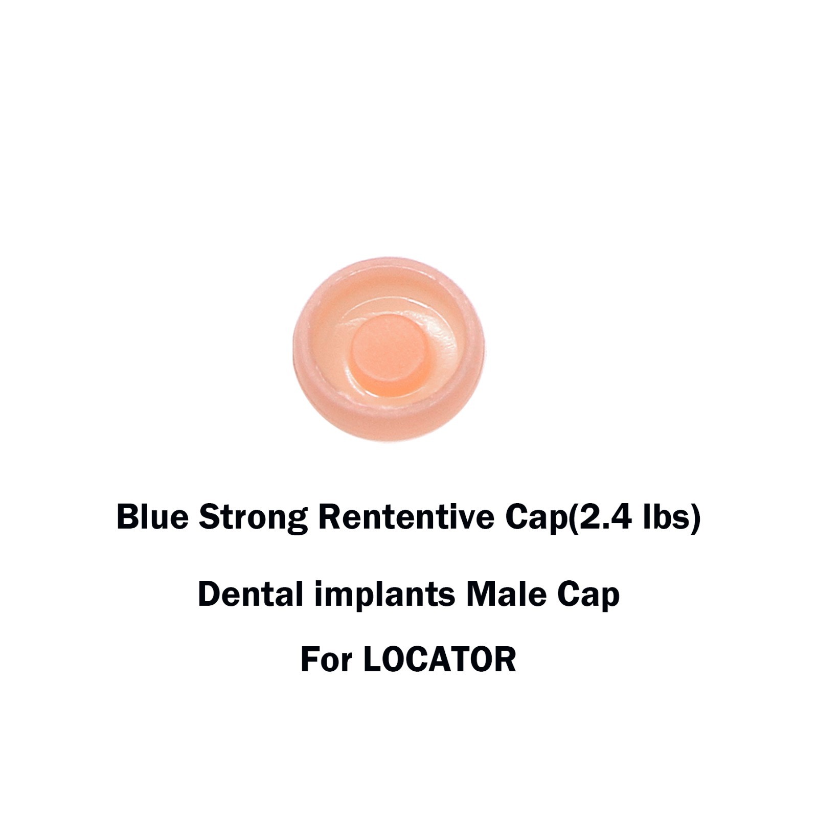 US Dental Overdenture Locator Abutment Retention Cap Male caps Inserts 5Pcs/set