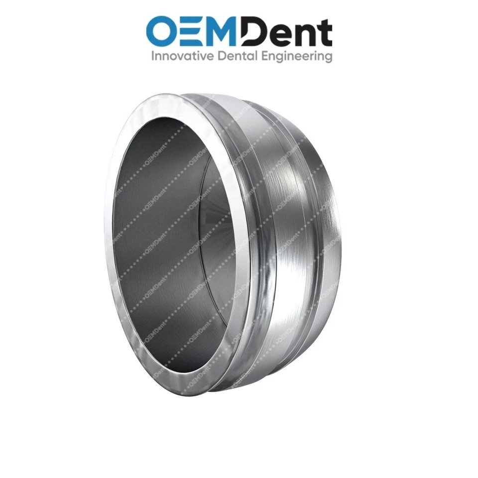 x10 Dental Metal Housing Cap For Click Attachment Accessories Overdenture