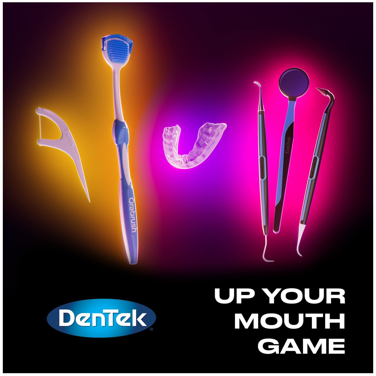 DenTek Floss Threaders for Braces, Bridges & 5 Count (Pack of 60), Blue