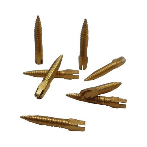 Dentatus RST-L6 Surtex Classic Gold Plated Posts Long 6 L6 1.80 mm 12/Bx