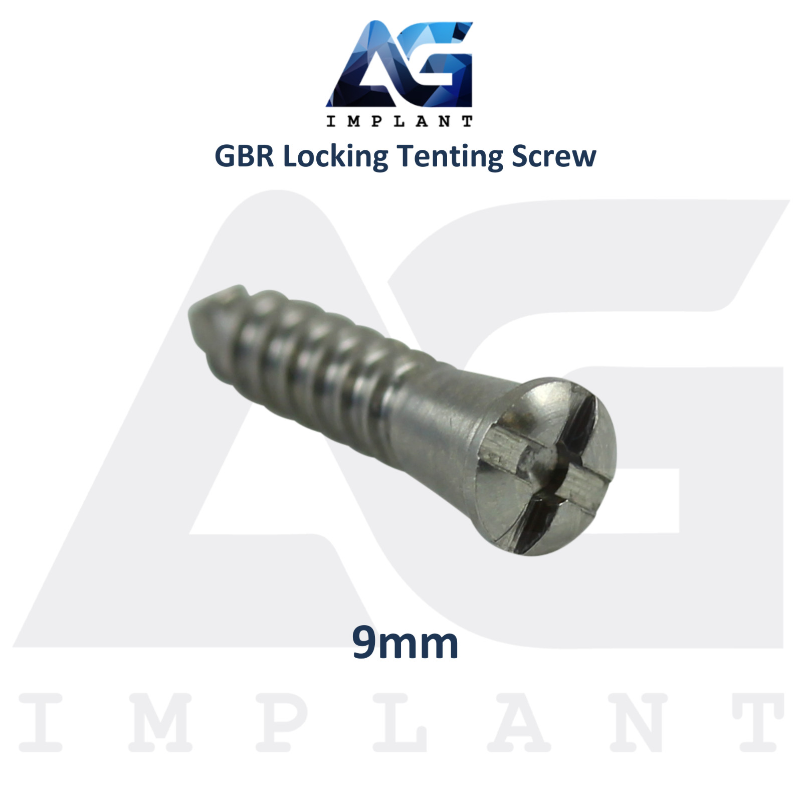 5 Dental Locking Tenting Screw Ø2.5mm GBR Membrane Titanium Fixation Sterile
