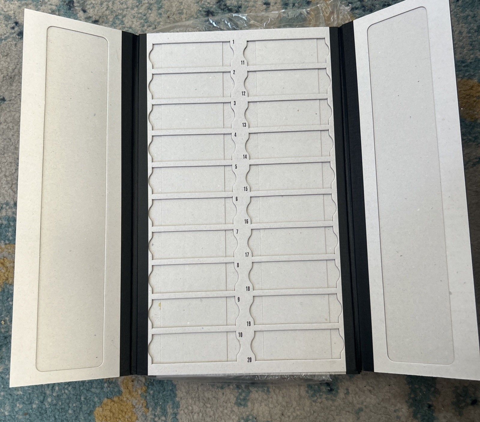 Microscope Slide Storage Boxes 10 Pack Lab Index Trays Holds 20 Slides