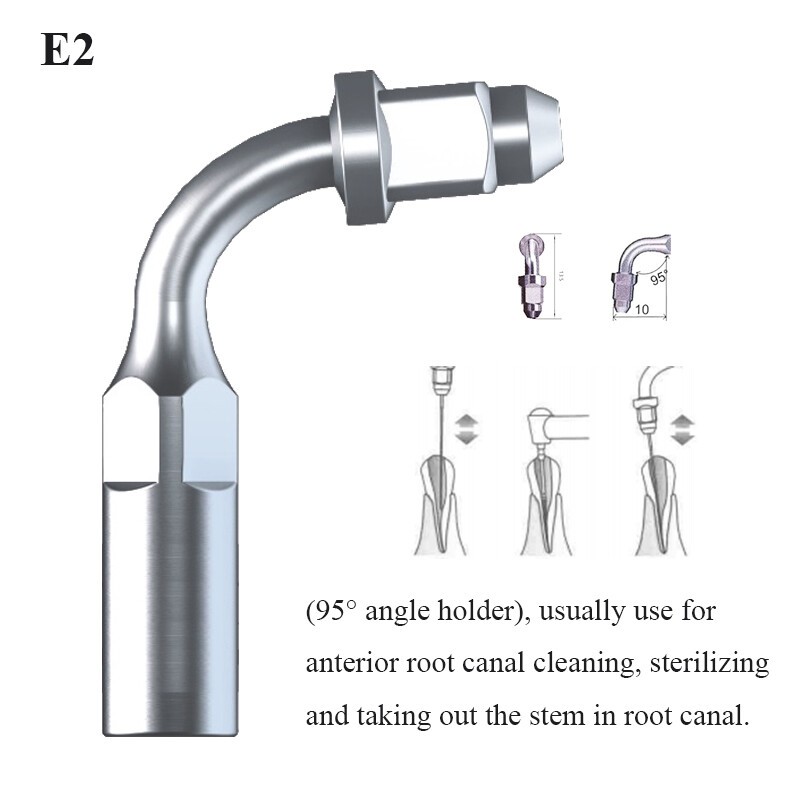 Dental Ultrasonic Scaler Tips Scaling Endo Perio Tips Fit EMS Woodpecker Handle