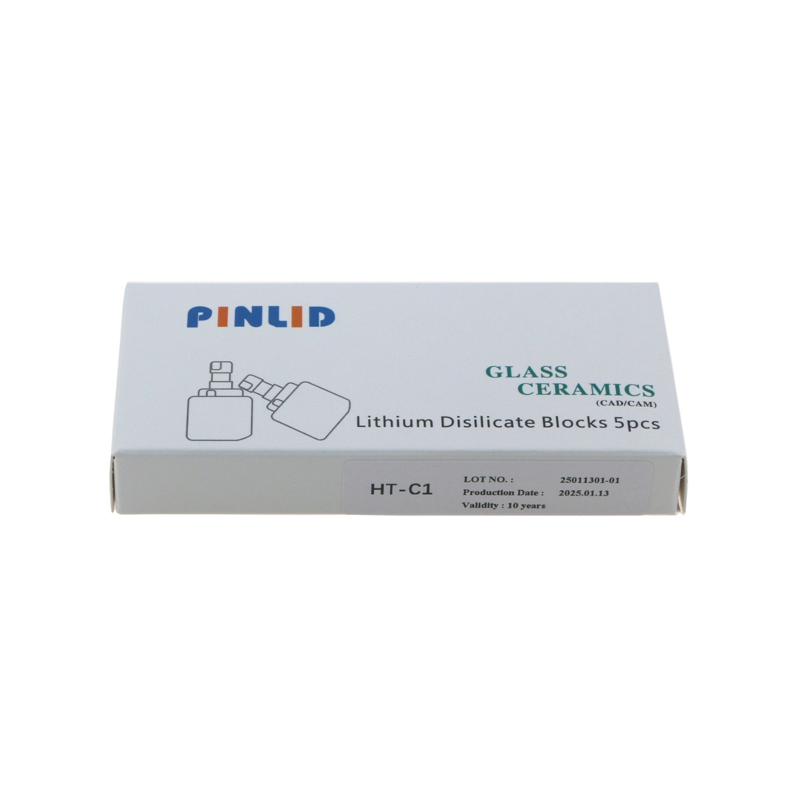 Dental Glass Ceramic Blocks Inlab Blocks CAD/CAM CEREC Milling Blocks HT-C1