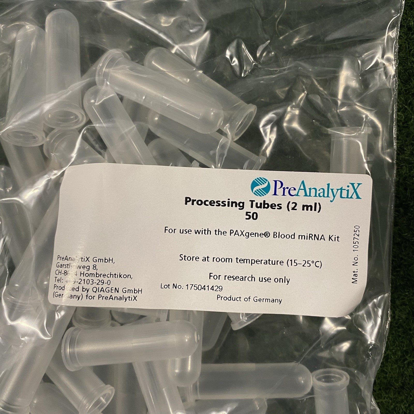 New PreAnalytiX Elution Tubes (2 mL) Lot of 50 For Use W/ PAXgene Blood miRNA