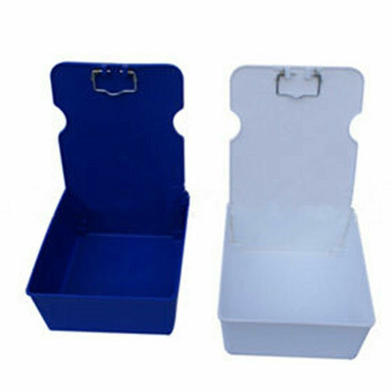 Dental Stainless-Steel Lab Plastic Pan Working Case For Dentist Supply With Clip