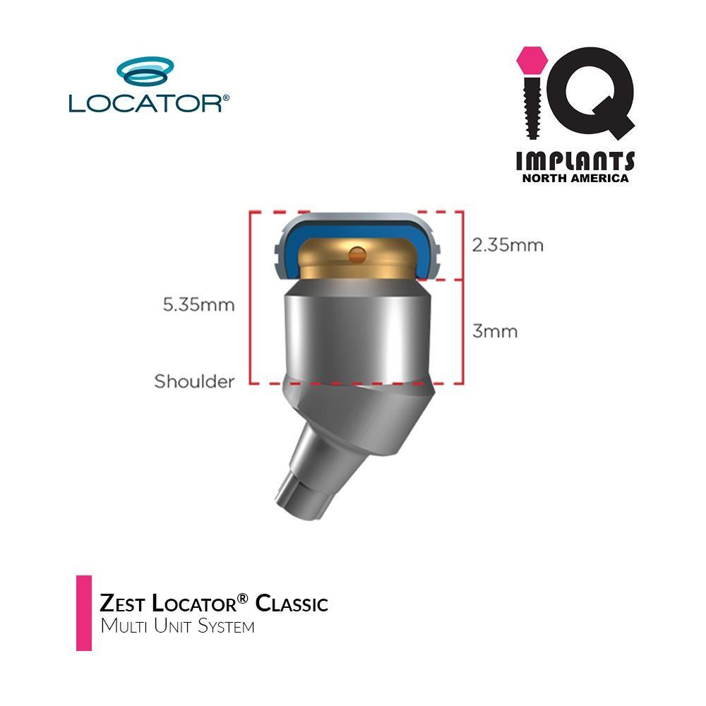 Zest LOCATOR Original Genuine Attachment System for Multi-Unit Abutments, 2-Pack