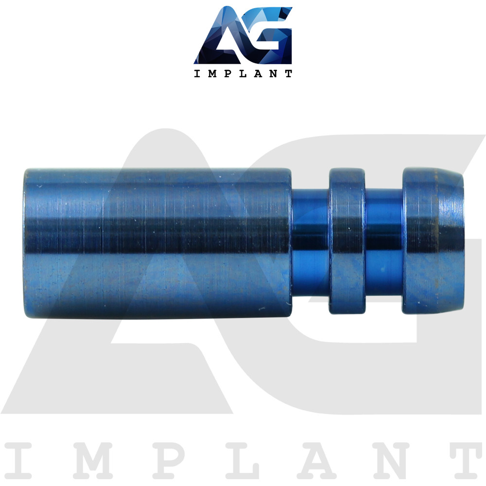 5x Titanium Dental Fixture Analog Ø4.1mm Compatible With 3i Biomet Certain®