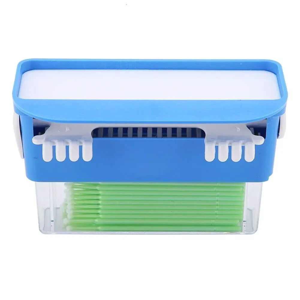 3 Pcs Dental Disposable Micro Applicator And Cotton Tip Micro Brush Dispenser