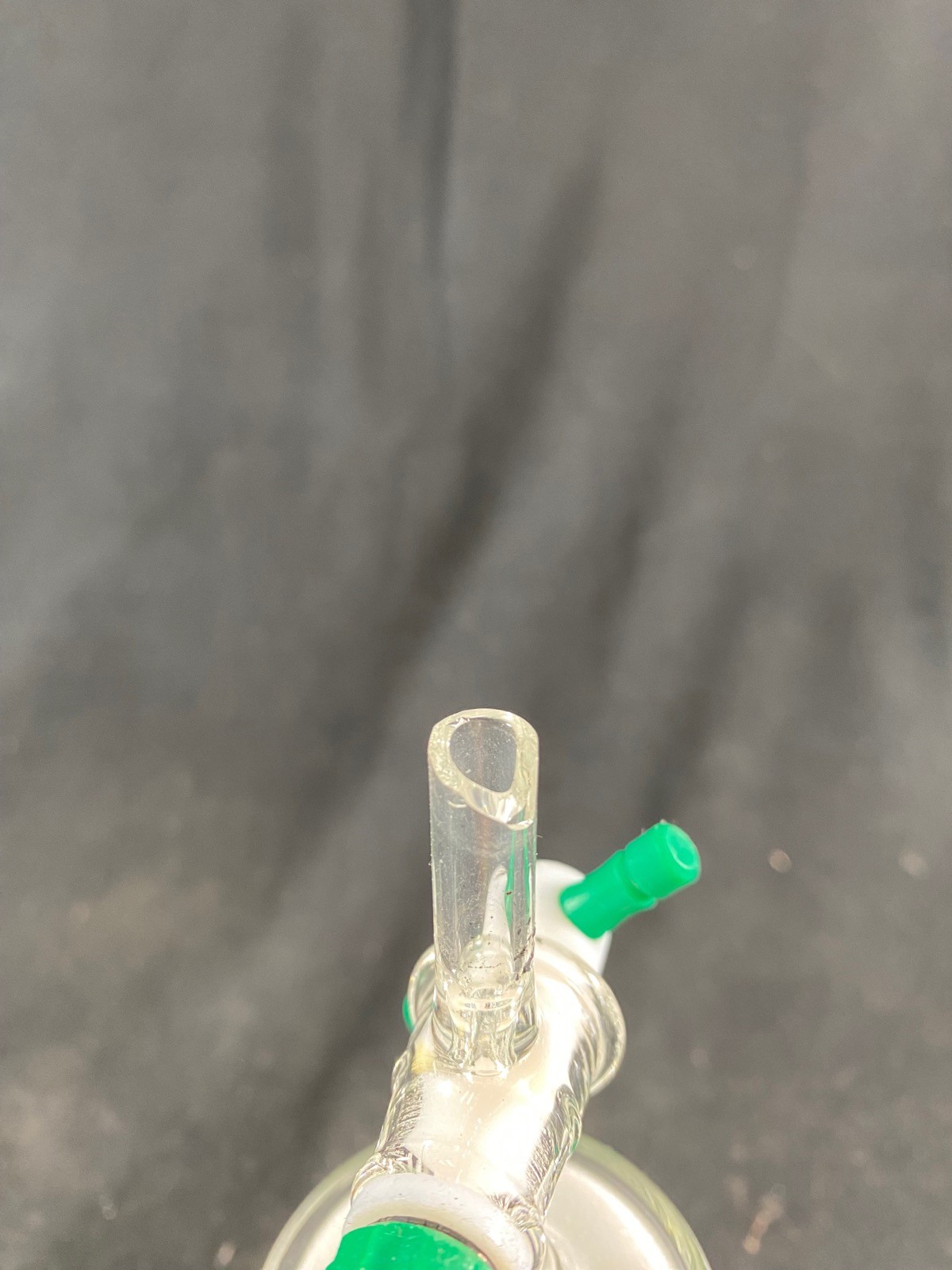 CHEMGLASS Glass 100mL GL-25 Coarse Frit Solid Phase Peptide Synthesis Vessel (B)