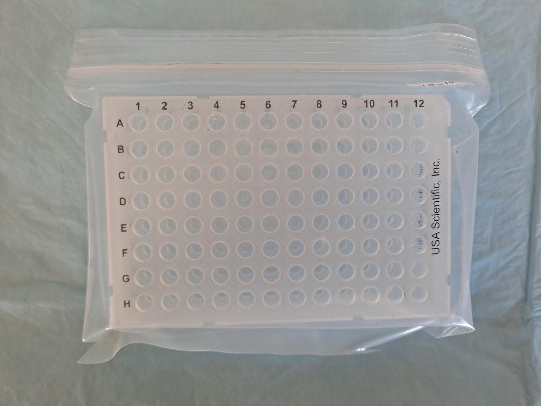USA Scientific 1402-9800 TempPlate Full-Skirt 0.1mL PCR Plates, New in Box