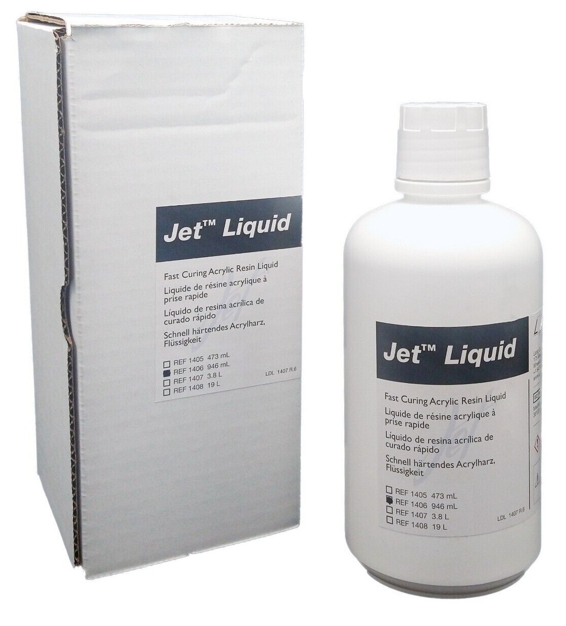 Lang Jet Denture Repair Acrylic Resin Liquid 946ml (32 oz) –