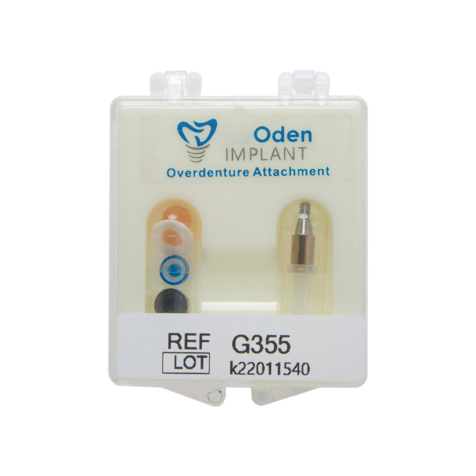 Dental 1Pc Mini Ø3.2 3/4/5mm Abutment & 5PCS Male Caps Kits for Hiossen Osstem