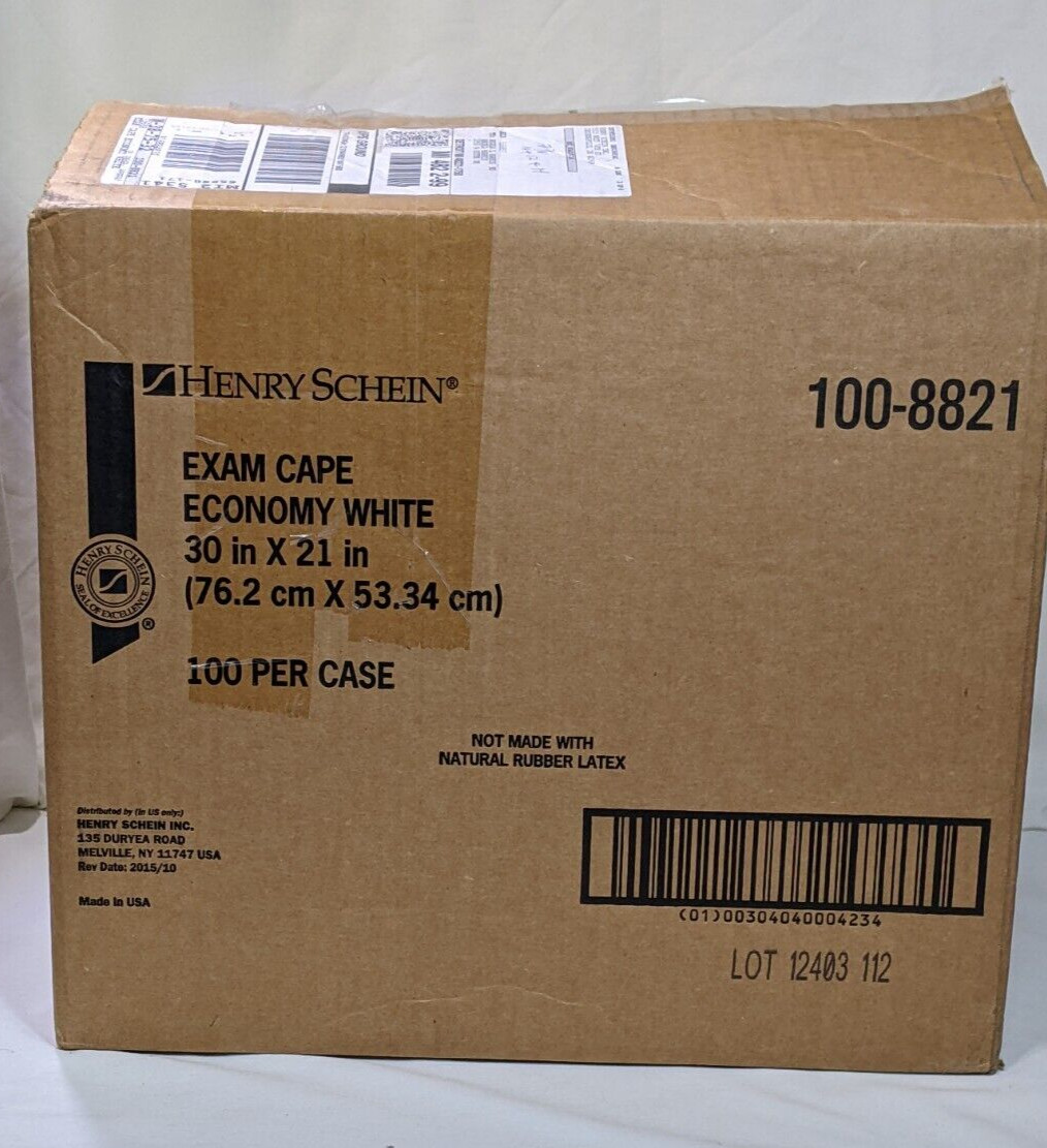 Exam Cape Economy White 30″ x 21″ (Henry Schein 100-8821)