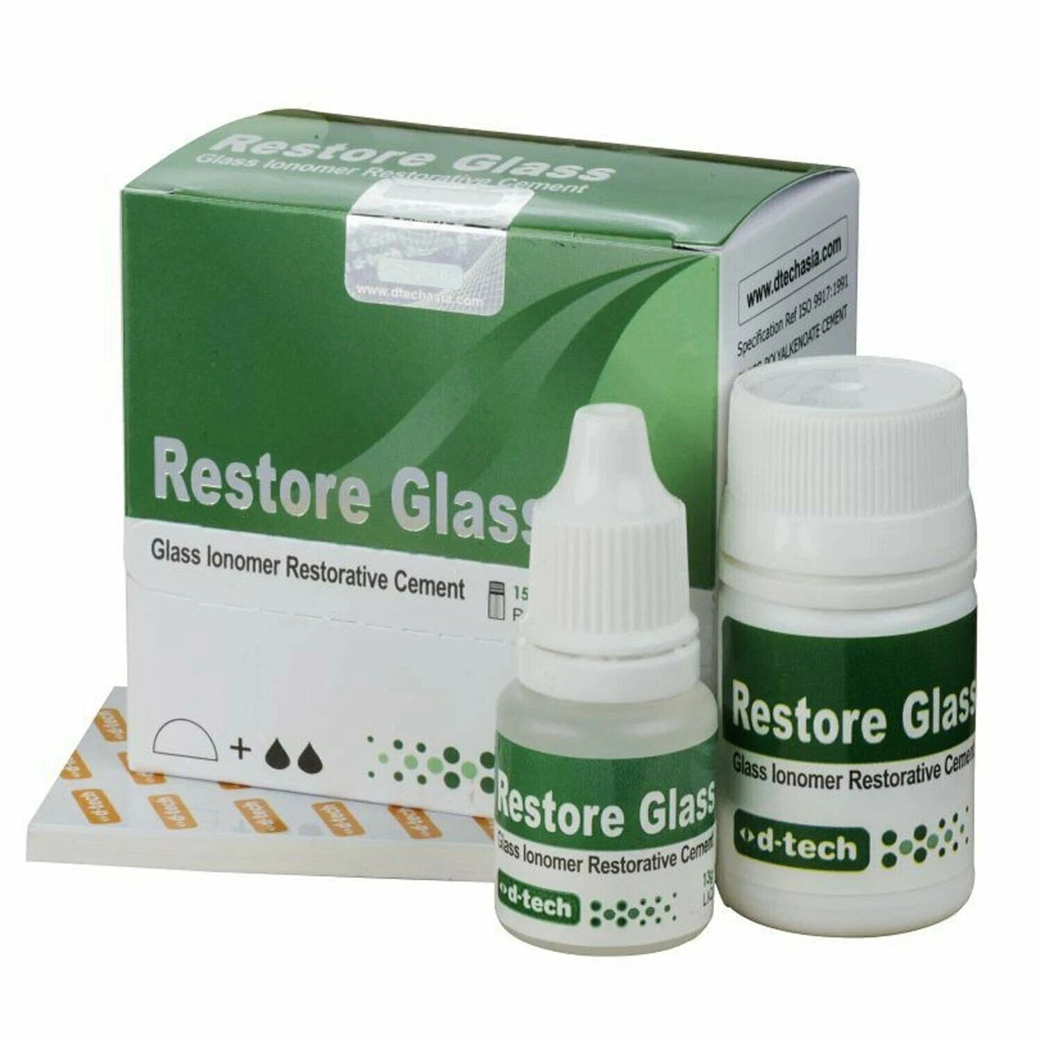 D-Tech Restore Glass Ionomer Restorative Cement with Long Expiry FREE SHIPING