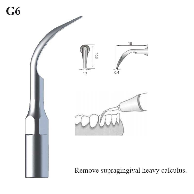 Dental Ultrasonic Scaler Tips Scaling Endo Perio Tips Fit EMS Woodpecker Handle