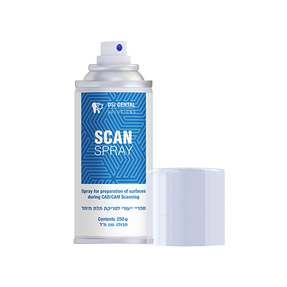 Dental Lab DSI CAD/CAM Extra-Oral 3D Scan Spray for Dental Scanning 250g