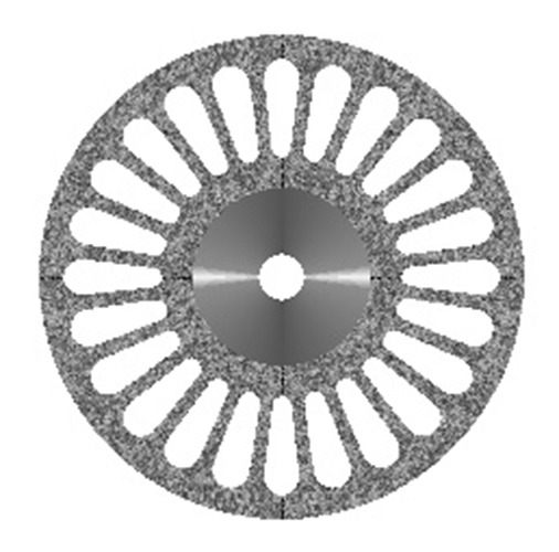 Euro Diamond Disk SuperFlex DoubleSided Course UNMounted 0.25mm D405-220-U 1Pk