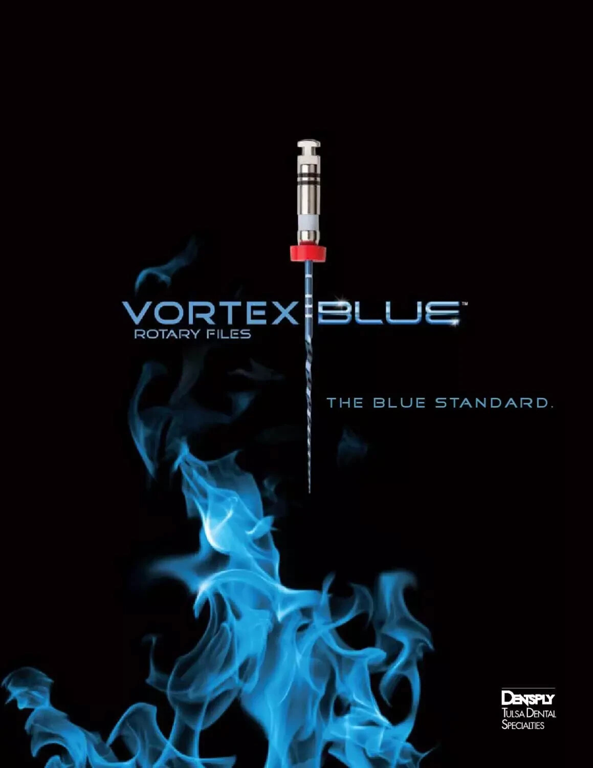 Dentsply Tulsa Dental Vortex Blue 21mm .04 Taper rotary files-6/pk all sizes