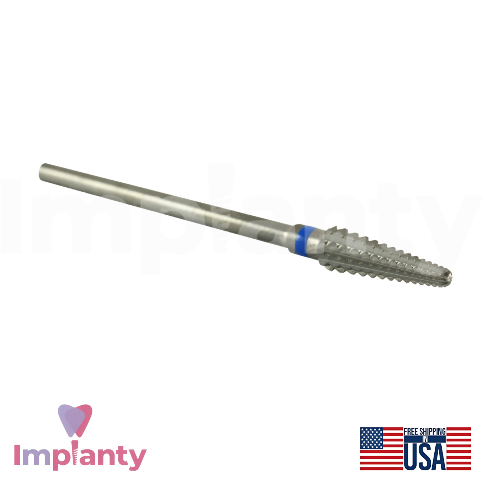 Spiral Cut Standard Grit Carbide Dental Bur Ø4.5mm x 14mm 5001202 Dentistry Tool