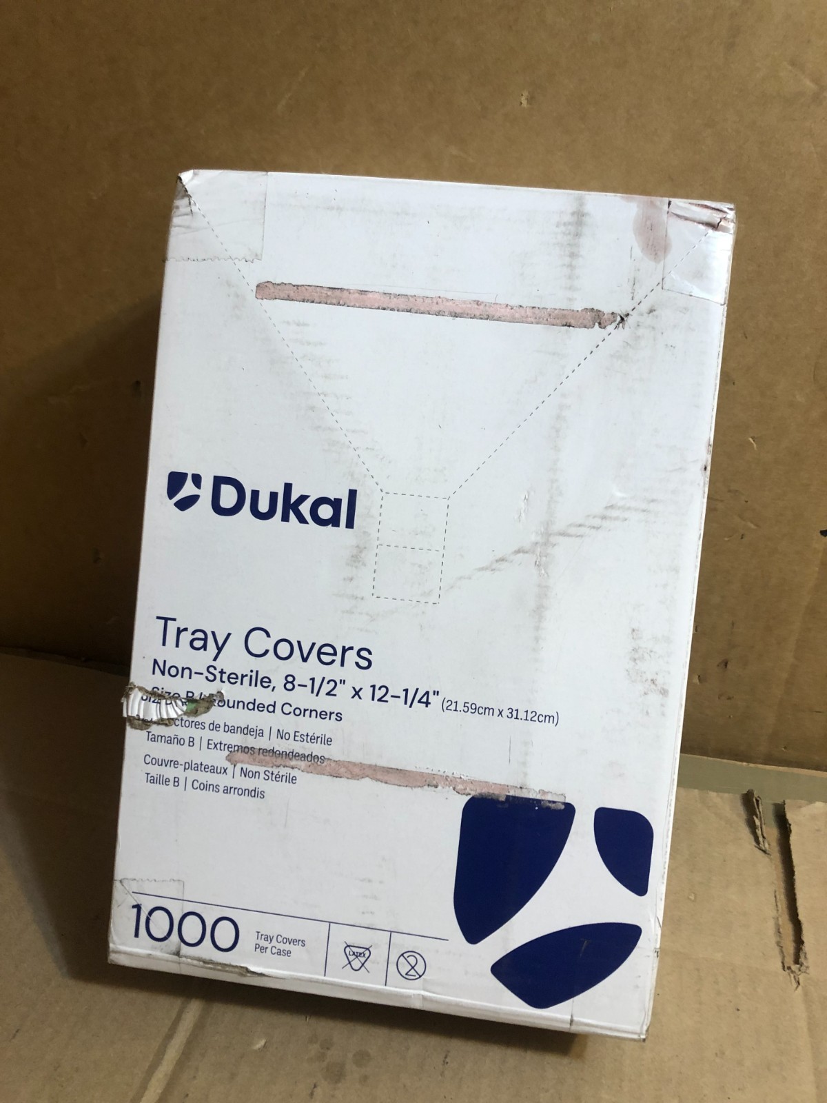 1k Disposable Tattoo Medical Dental Tray Covers Paper Size B Trays -12.25″x8.5″