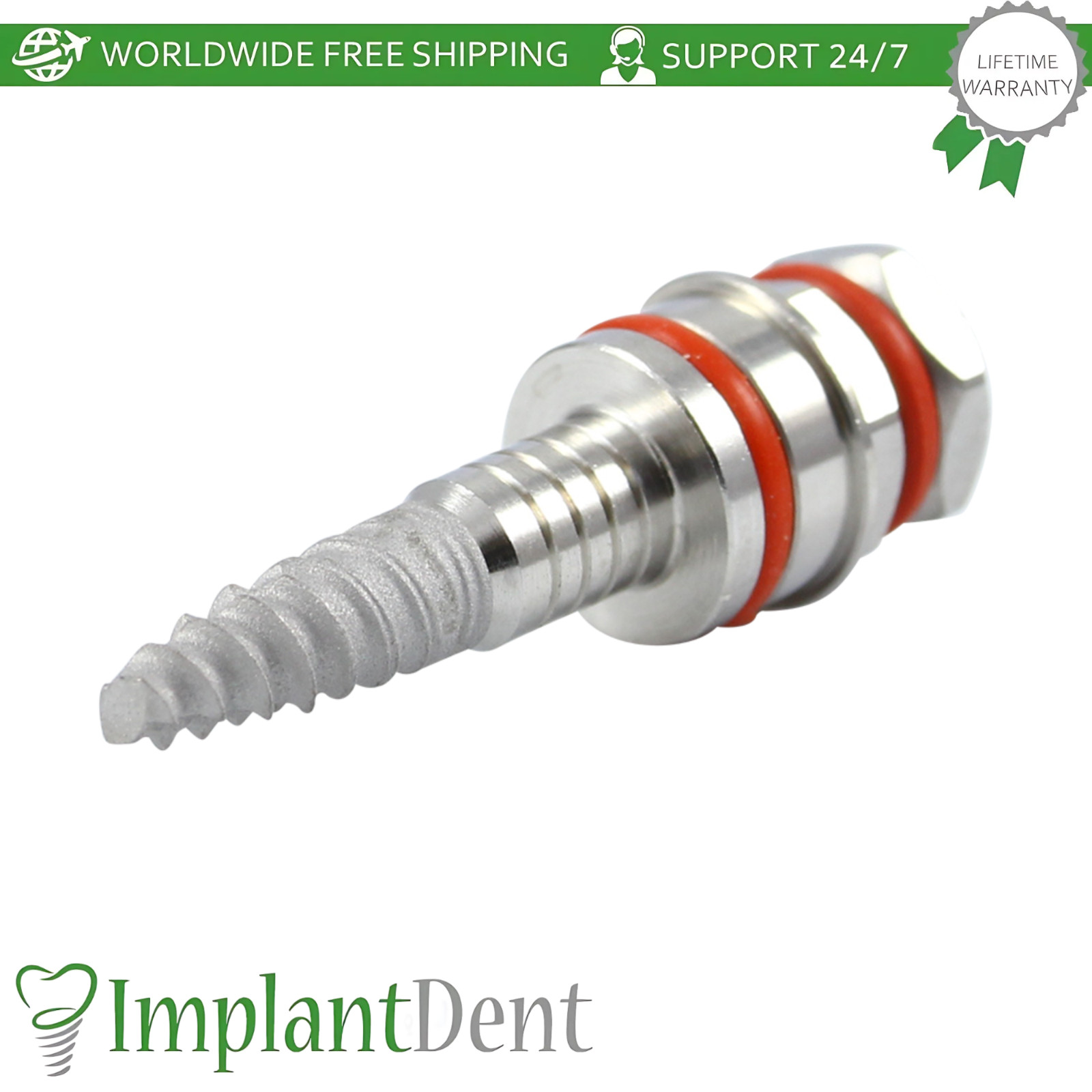 CNP Spiral Conical Hex 2.25mm Dental Fixture Narrow Platform NP Ø3.5mm