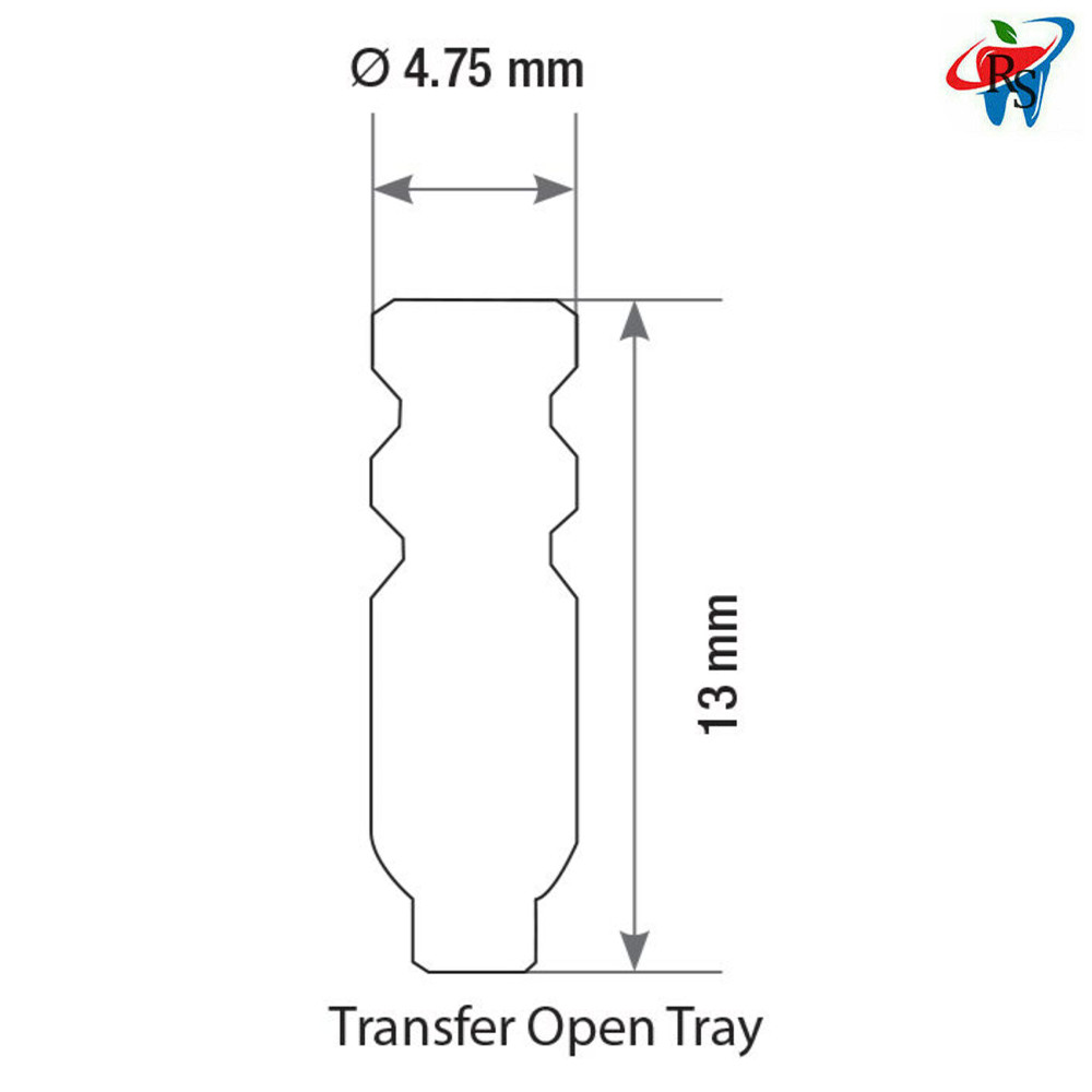 5pcs Dental Standard Body Transfer Closed/ Open Tray Internal Hex 2.42mm