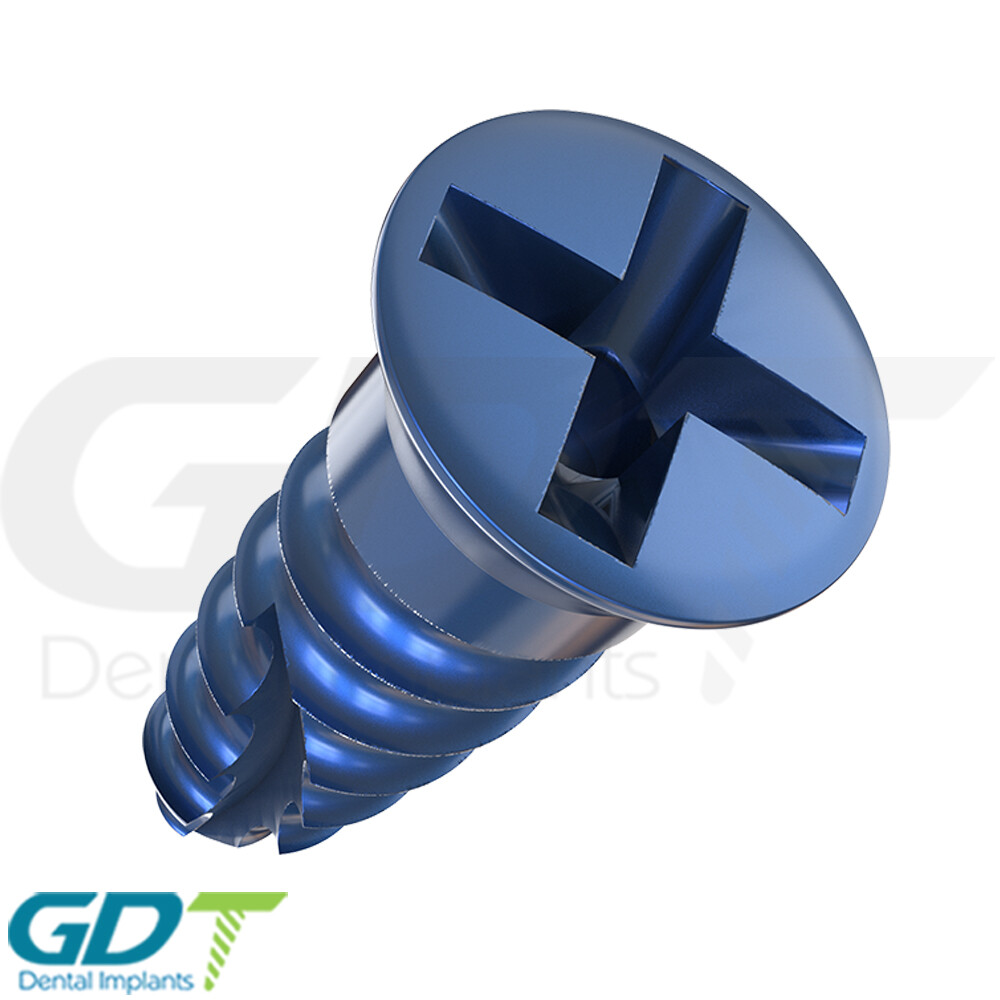 10 Self Drilling GBR Bon Screw Ø1.4mm, 4.0mm Membrane Fixation Dental Im plant