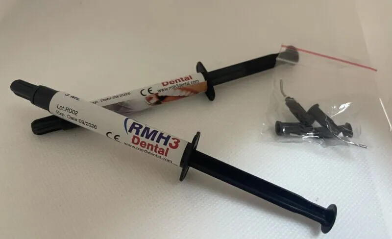 RMH3 Dental Light Cure Pattern Resin 2 x 3ml/pk