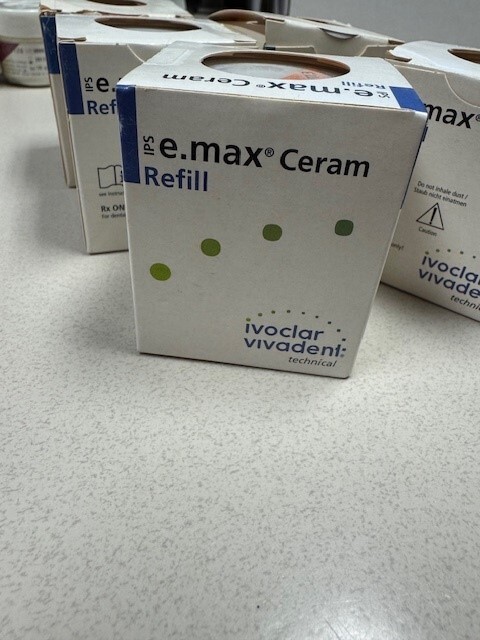 IPS e.max Ceram Dentin (brand new, sealed bottles 20g)