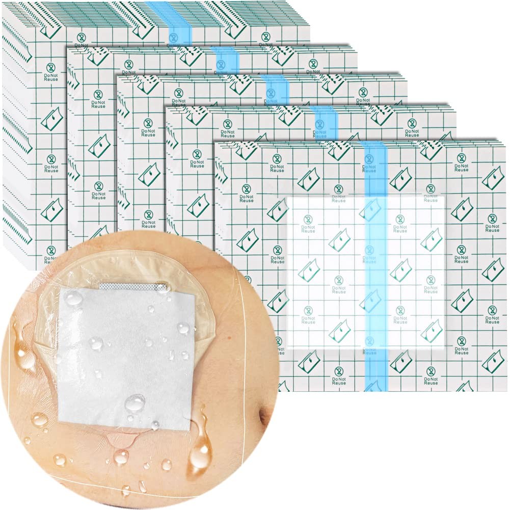 EaseCare Waterproof Ostomy Bag One Size, Cover(10″x12″, Pack of 14)