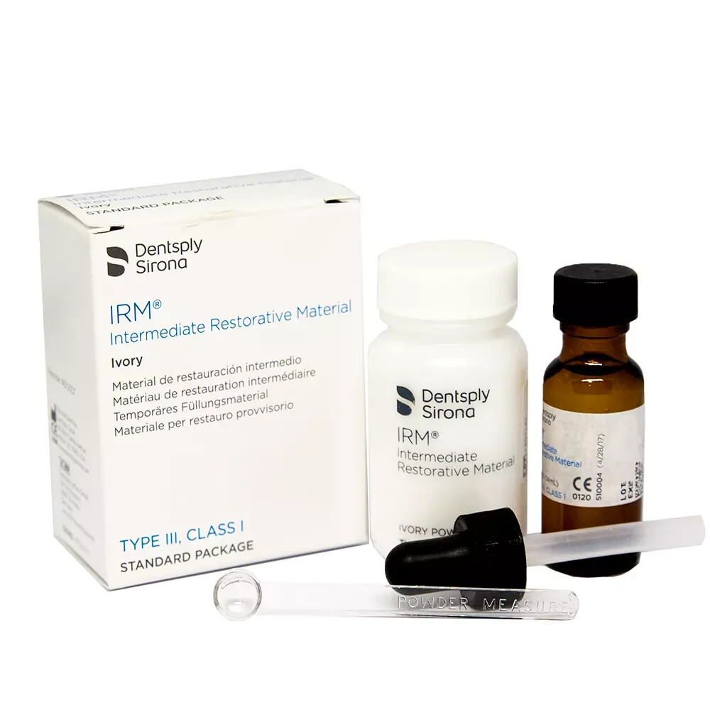 Dentsply Sirona IRM Polymer-Reinforced ZOE Intermediate Restorativ Cement PL Kit
