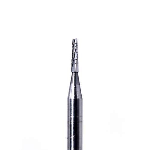 ODS Precision Carbide RA #701 Taper Fissure Cross Cut Carbide Bur, Pack of 10