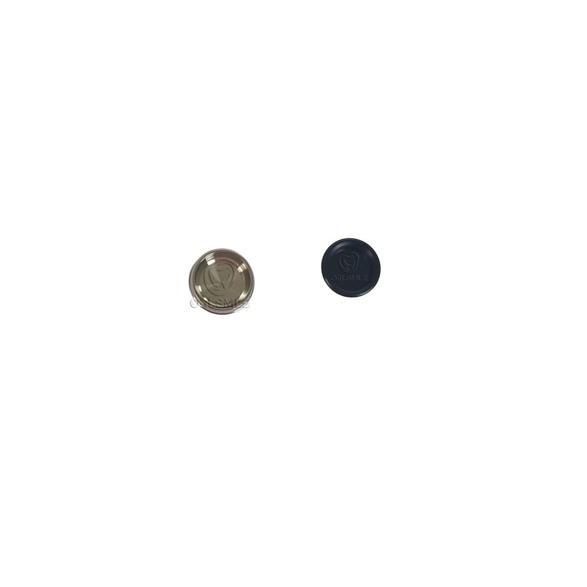 4 pcs Metal housing + 4 pcs black caps for Locator abutment