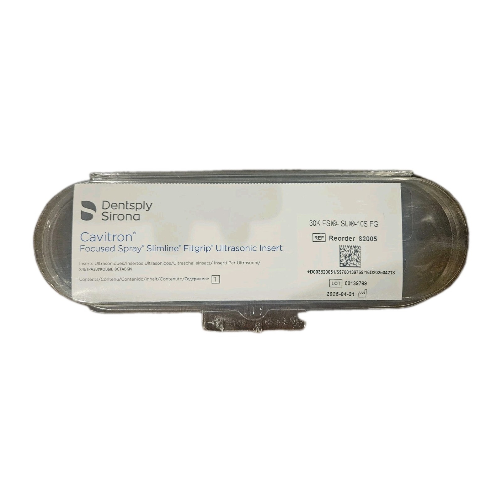 DENTSPLY Cavitron Insert Tip SlimLINE FITGRIP 30K FSI-SLI-10S FG (82005)