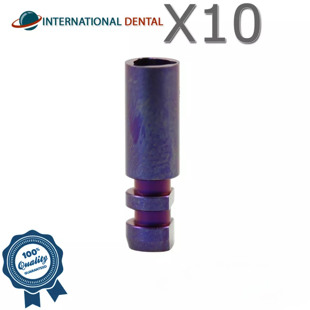 10 Dental Fixture Analog Compatible N0bel Replace Select™ NP 3.5mm Lab Replica
