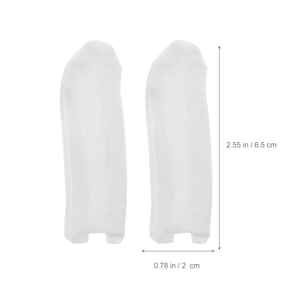 150 Pcs Finger Protectors for Writing Waterproof Cover Breathable Cots