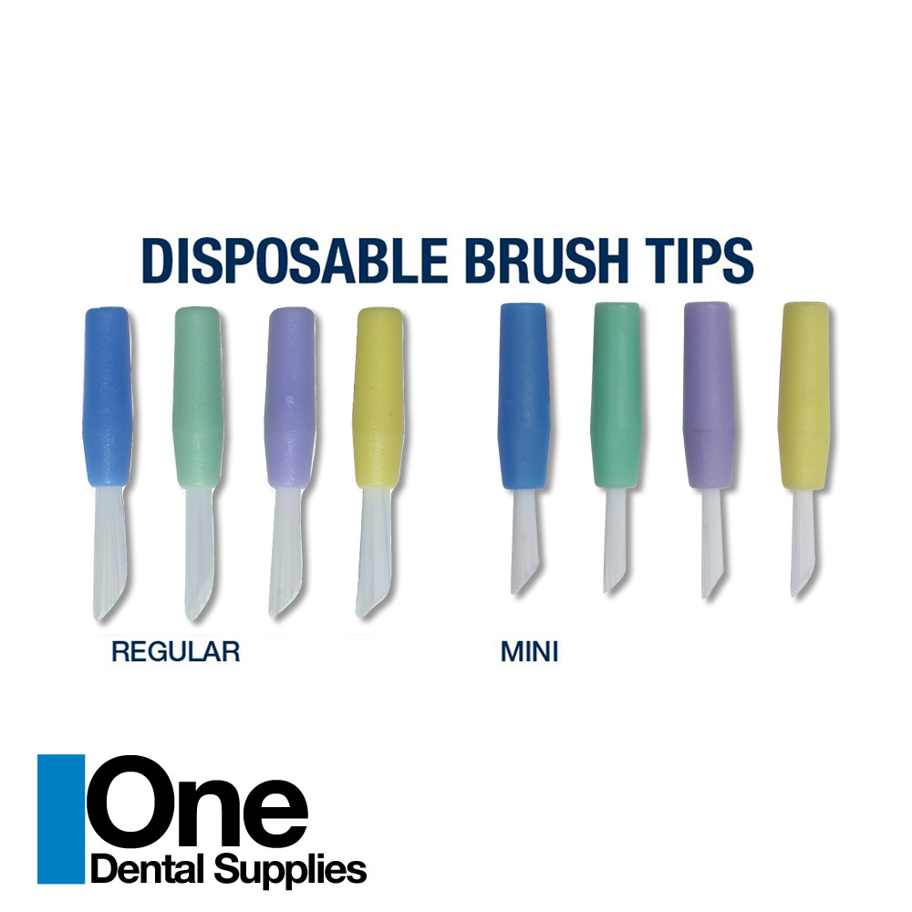 Dental Disposable Brush Tips 1000 pcs