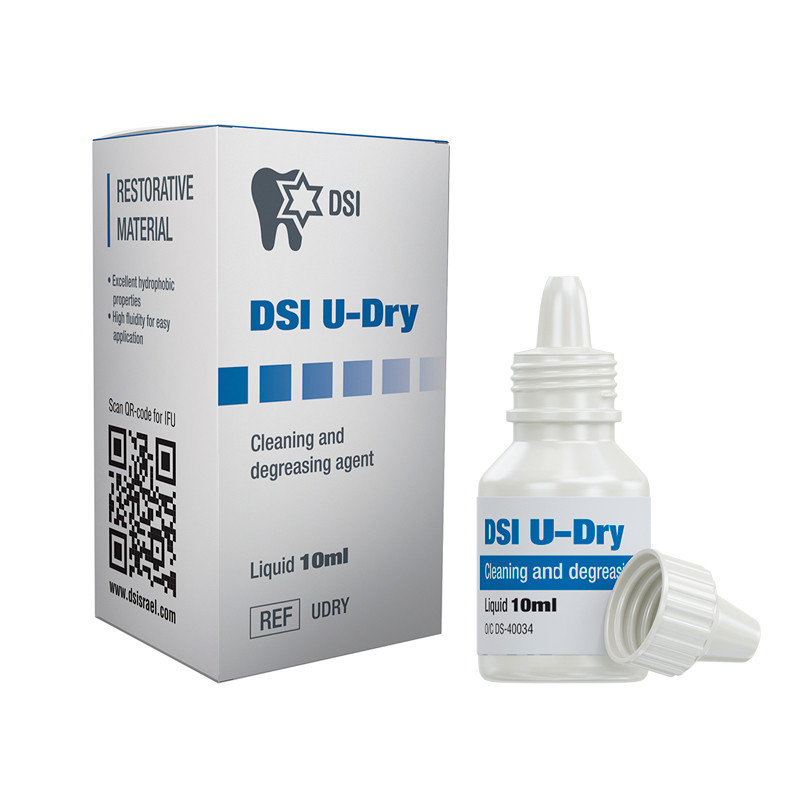 Dental DSI U-DRY Tooth Surface Fast Drying Agent Non-Toxic Liquid, 10ml