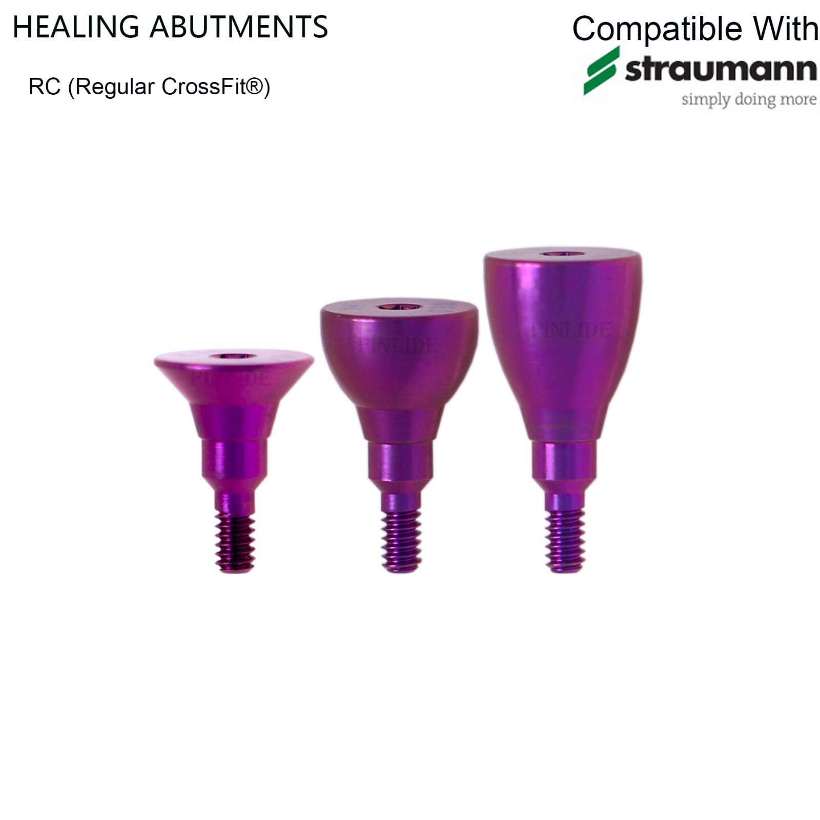 US Dental Healing Cap Abutment NC/RC Cover Screw Compatible Straumann ITI BL/BLT