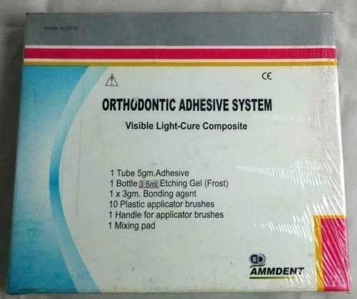 Ammdent Light Cure kit Orthodontic Adhesive for Orthodontic Bracket.