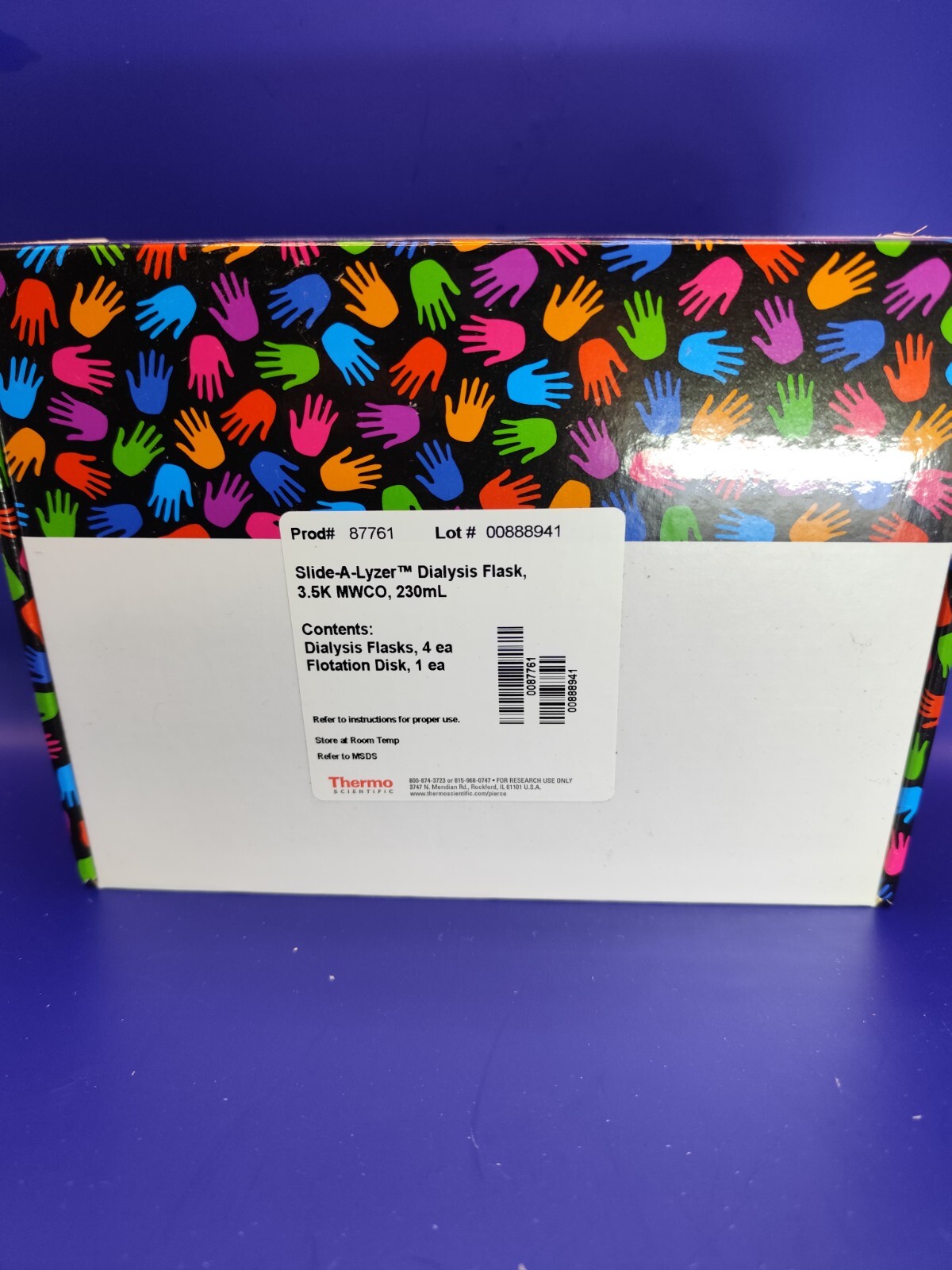 Thermo Dialysis Cassette 3.5 7 10 20 kd 0.1-230ml