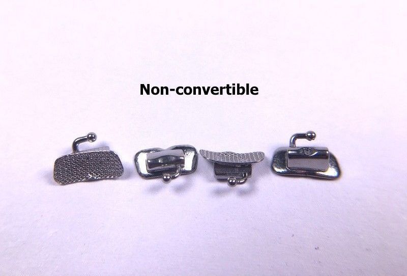 100Kits Dental Buccal Tubes Non-convertible Molar 1st 2nd Roth MBT Edgewise 022