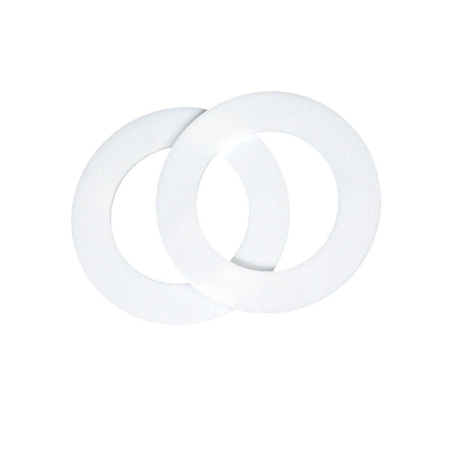 PTFE Gasket Flat Pad Polytetrafluoroethylene Flange Seal DN15-400